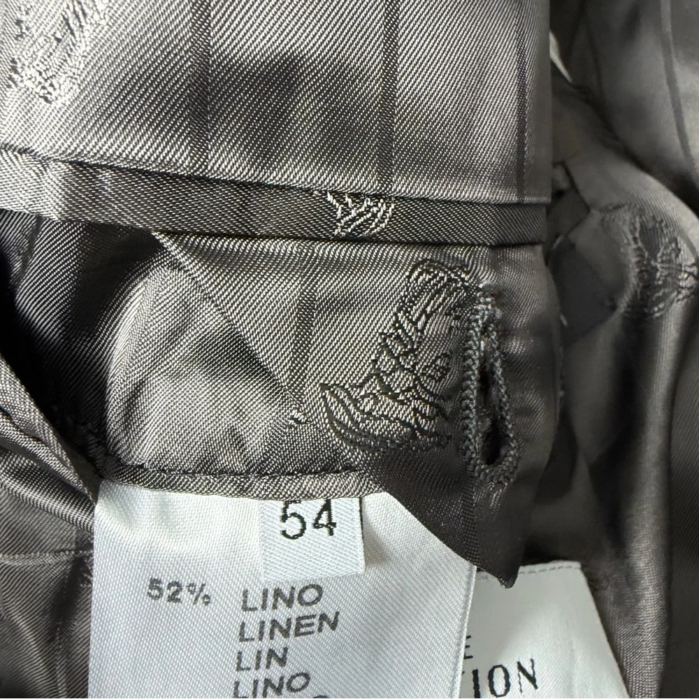 Versace Collection Linen Wool Blazer Sz 54 US 44 Gianni Versace NWT Old Money